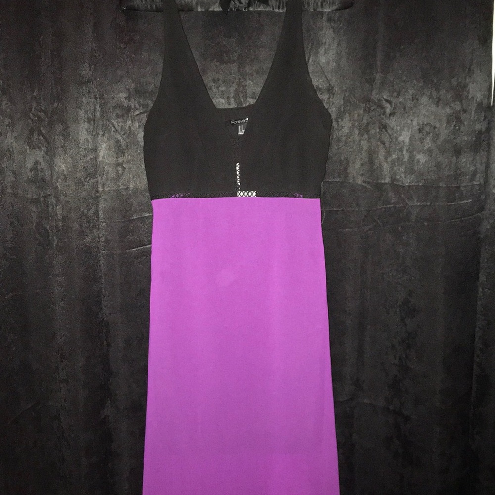 Forever 21 chiffon maxi dress